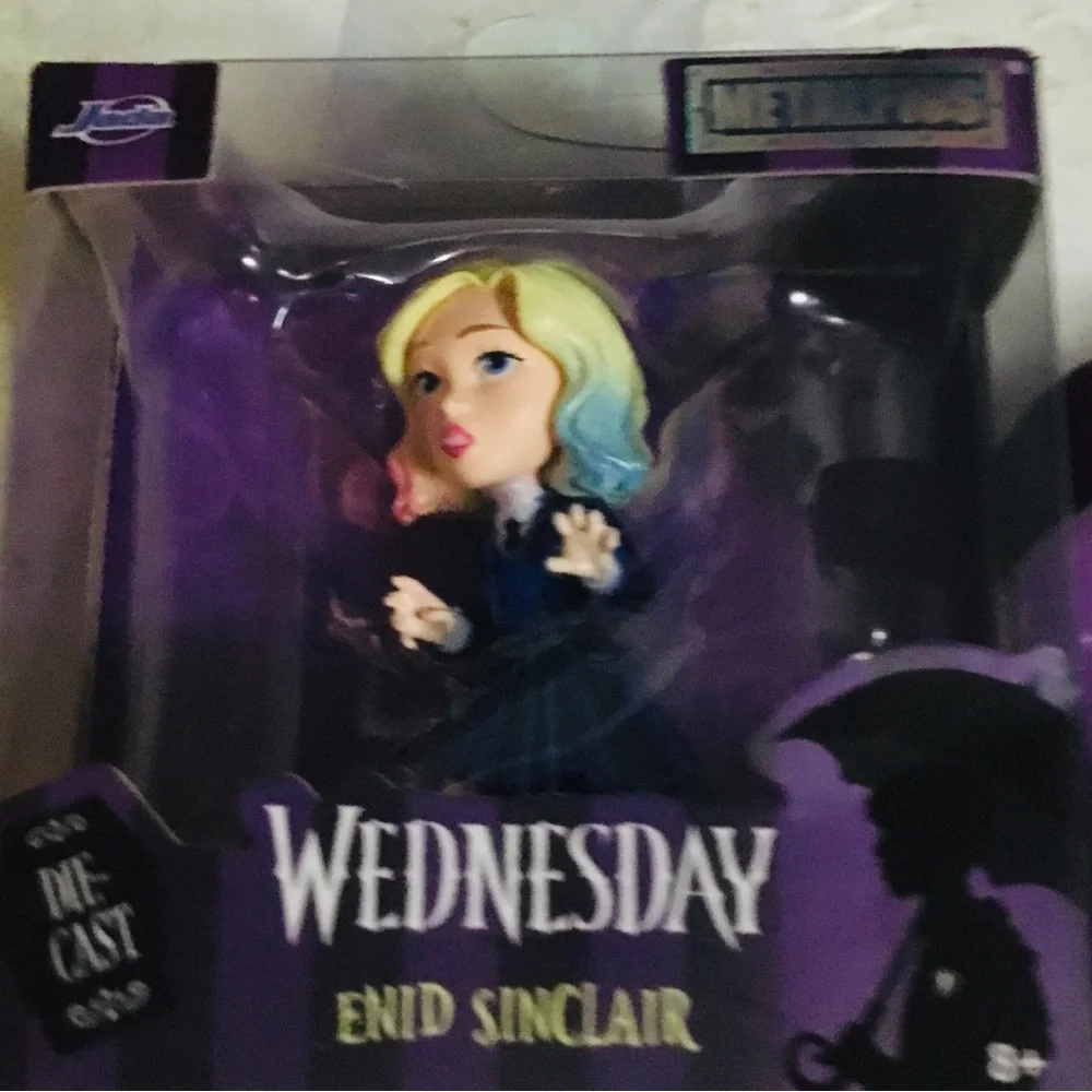 Wednesday Adams Family Figures jada die cast metal collectibles